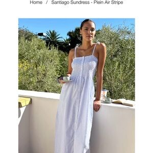 New Emerson Fry Navy Santiago Sundress (same style but in navy)